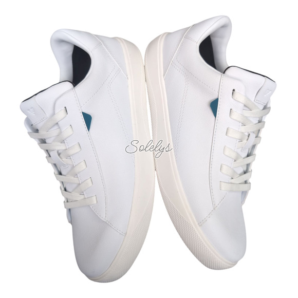 Vessi Soho 2 Mens 9 Ivory White Low Top Waterproof Vegan Leather Casual Sneaker - Picture 11 of 12